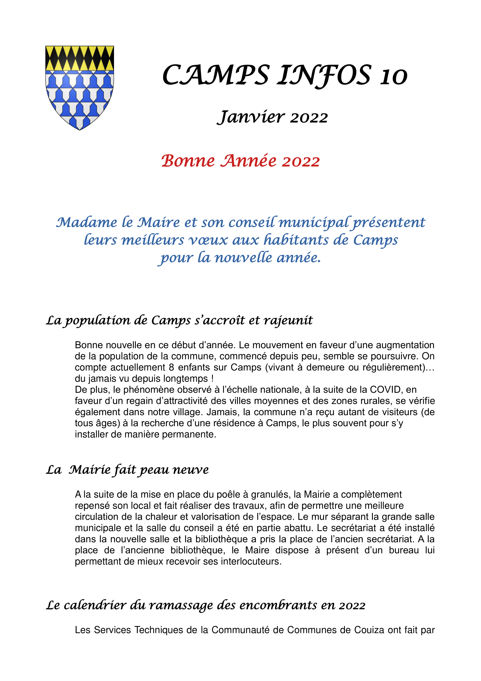 camps info 10